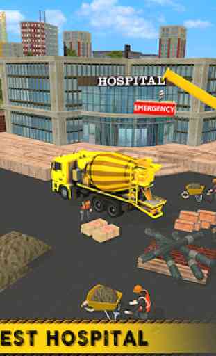 City Hospital Building Construction Building Games 2