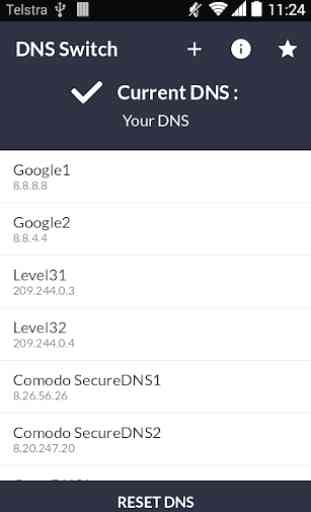 Commutateur DNS 1