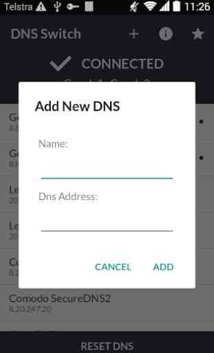 Commutateur DNS 3