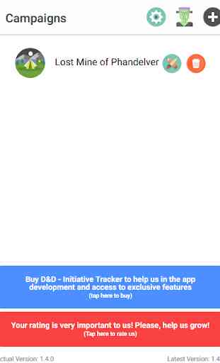 D&D Tool - Initiative Tracker 1