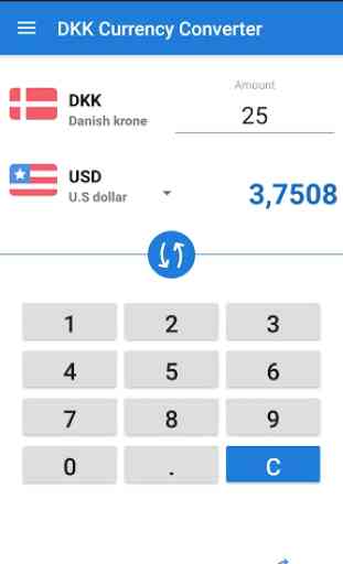 Danish krone DKK Currency Converter 1