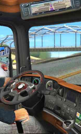 Dans un camion Au volant Jeux : Autoroute Routes 1