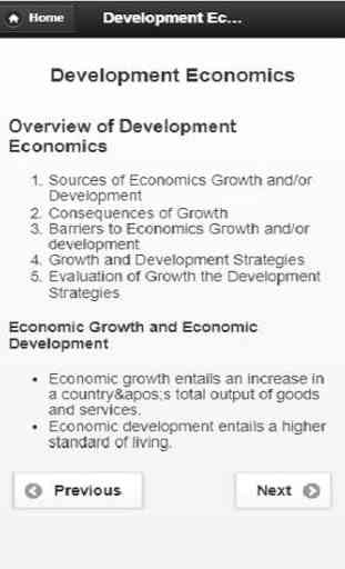 Development  Economics 3