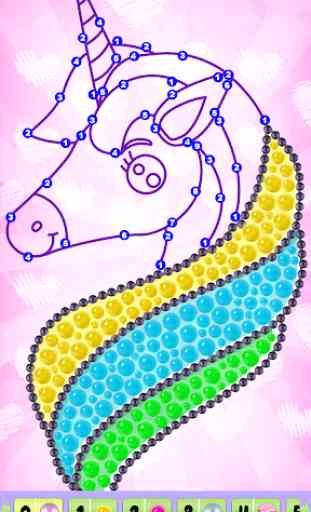 Diamond Dot to Dot - Drawing & Number Coloring 1