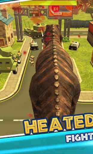 Dino Sim: Dinosaur Simulator City Rampage 4