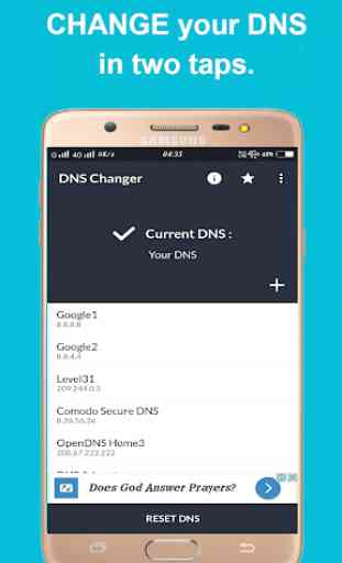 DNS Changer (no root 3G/4G/5G/WiFi) 1