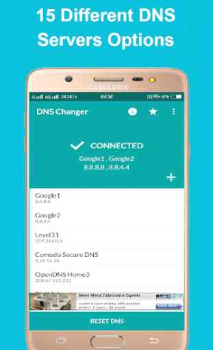 DNS Changer (no root 3G/4G/5G/WiFi) 2
