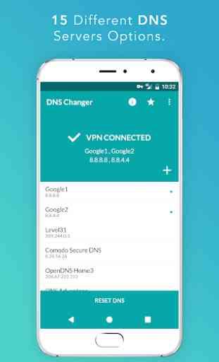 DNS Changer (no root 3G/WiFi) 2