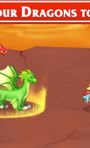 Dragon Paradise City: Breeding War Game 3