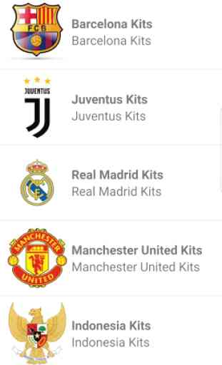 Dream League Kits Soccer (kits & logos) 4