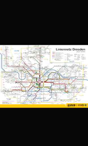 Dresden Metro Map 1
