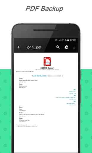E2PDF - Backup Restore SMS,Call,Contact,TrueCaller 4