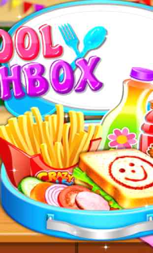 École Lunchbox Food Maker - Cooking Game 1