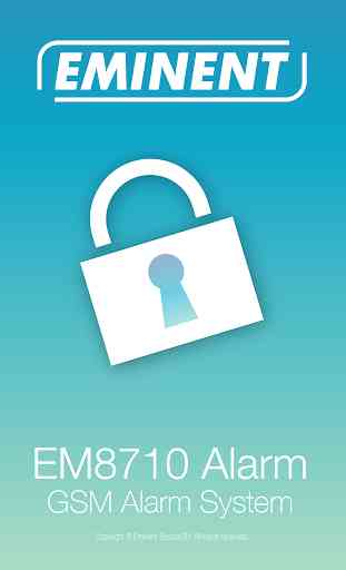 EM8710 Système d'alarme GSM sans fil 1
