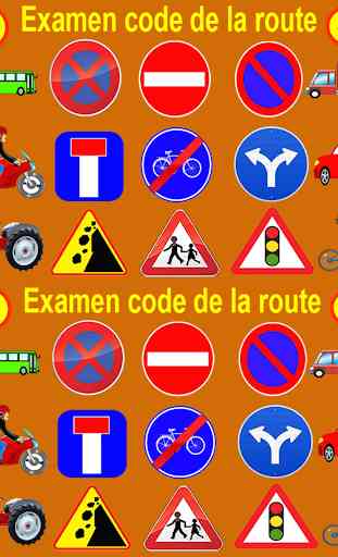 Examen 08 : Code de la Route 1
