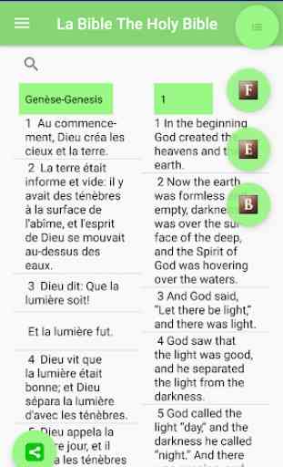 French Bible English Bible Parallel 3