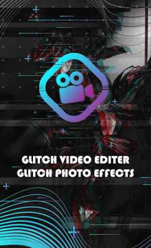 Glitch Video Editor - Video Glitch Star, vaporwave 1