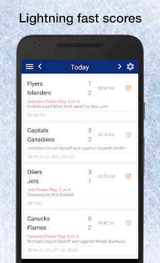 Hockey NHL Schedule, Scores, & Stats: PRO Edition 1