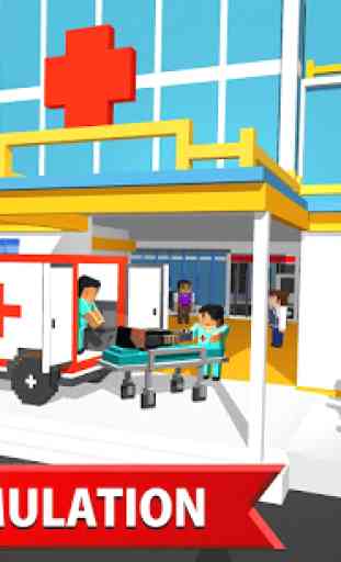 hôpital artisanat: bâtiment docteur simulateur 2