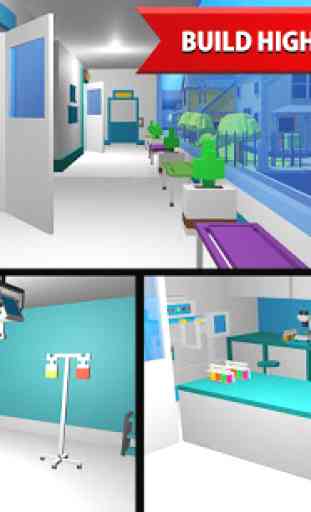 hôpital artisanat: bâtiment docteur simulateur 3