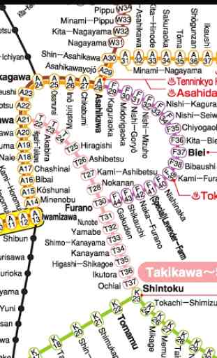 JR Hokkaido Map 2