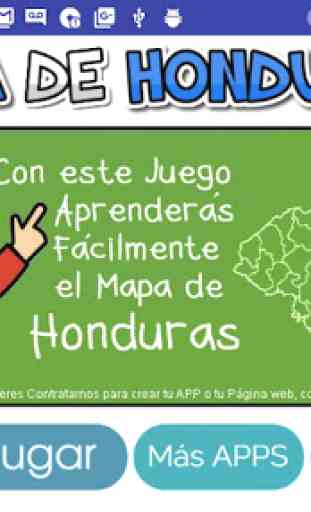 Juego del Mapa de Honduras 1
