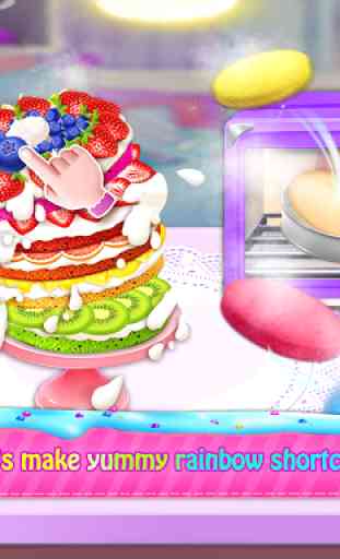 Livre de cuisine Rainbow Unicorn: Jeux de Maker 3