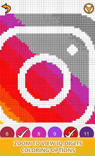 Logo Color by Number - Pixel Art, Sandbox Coloring 4