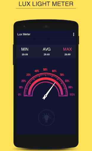 Lumière Mètre App - LUX 1