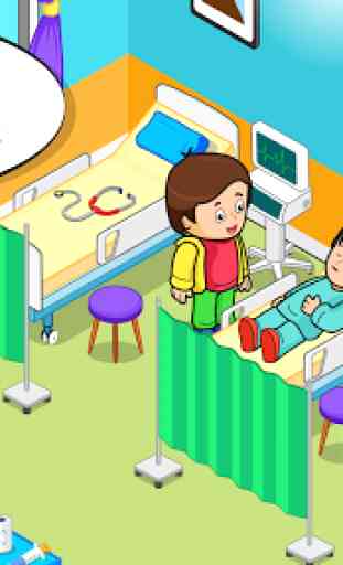 Ma ville-hôpital: Jeux de médecin pour les enfants 2