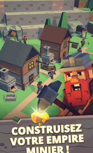 Miner Clicker: Jeu Inactif. Mine d'or Tycoon 1