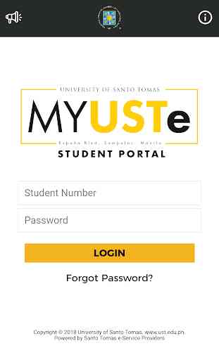 myUSTe - Student Portal 1