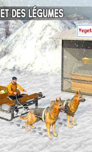Neige Chien Traîneau Transport: Dog Simulator Game 4