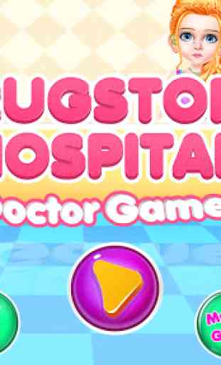 pharmacie hôpital - médecin Jeux 1
