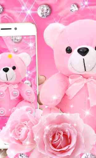 Pink Diamond Teddy Bear Theme 2
