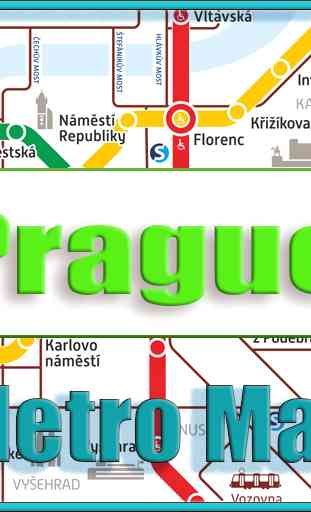 Prague Metro Map Offline 1