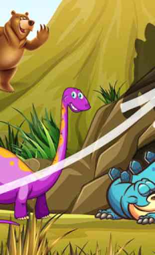 Puzzle pour enfants d'âge préscolaire - Dinosaure 4