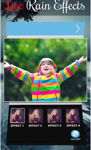 Rain Photo Effect: Video Maker 4