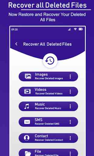 Recover Deleted All Files, Photos and Contacts 1