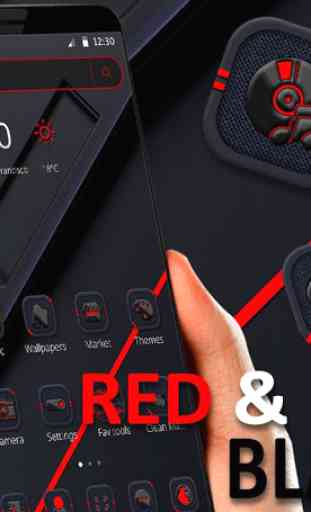 Red and Black HD Business Theme  3