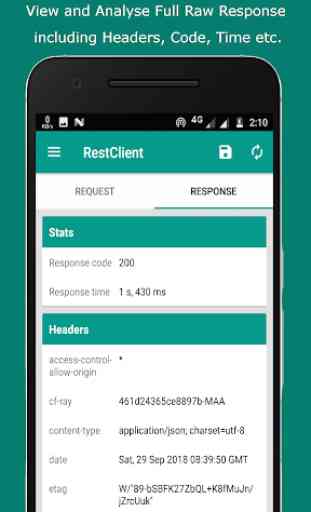 Rest Client - Test REST API with your phone 4