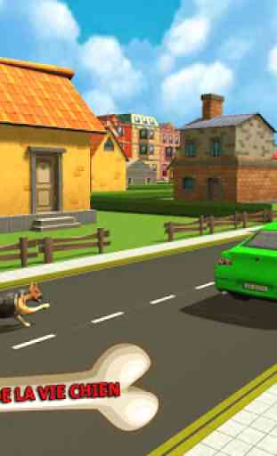 Runaway Street Dog Simulator 3D - jeu de la vie de 3