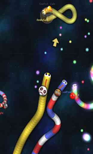Space Slither Worm Online 3