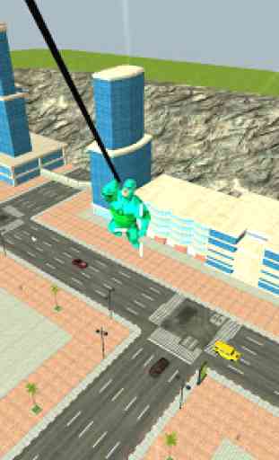Spider Rope Hero Frog Ninja Strange Gangster Crime 2