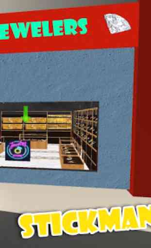 Stickman Jewel Thief Simulator game 2
