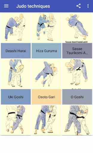 Techniques de judo 1
