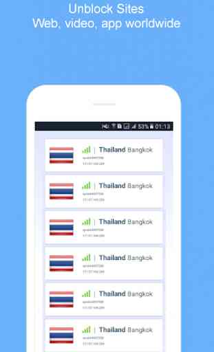 Thailand VPN Master - Open VPN Speed 3