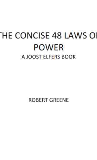 The 48 Laws of Power 1