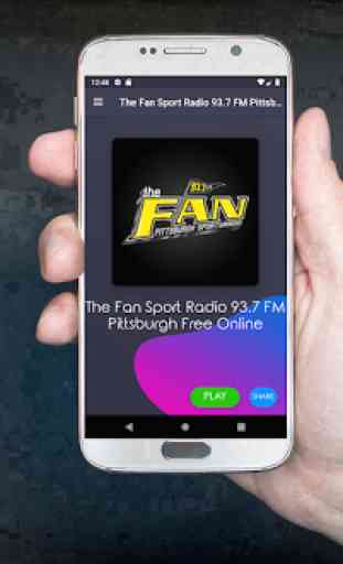 The Fan Sport Radio 93.7 FM Pittsburgh Free Online 1