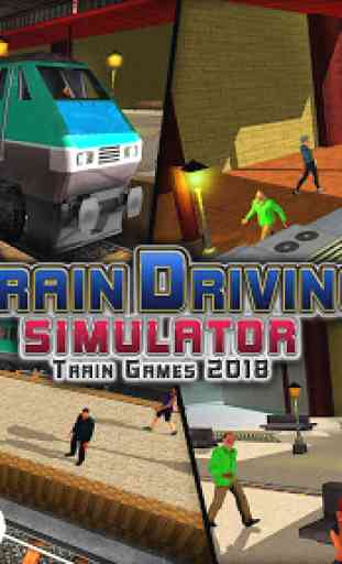Train Driving Simulator: Train Games 2018 3